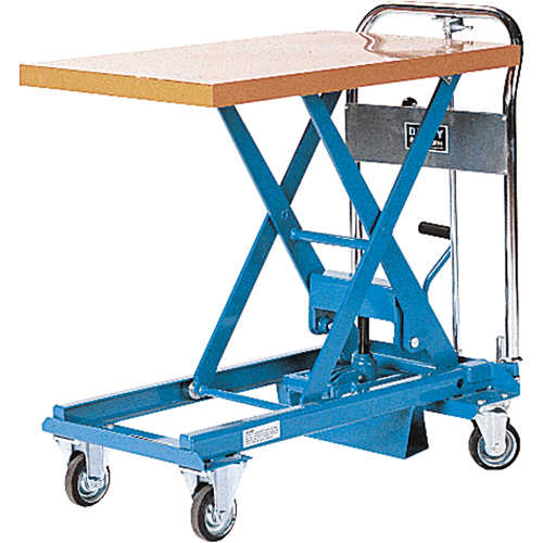 Dandy Lift Scissor Lift Table, 31-1/2" L x 19-7/10" W, Steel, 550 lbs. Capacity Groupe Belzile Dickner