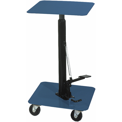Table de travail hydraulique, 16'' lo x 16'' la, Acier, Capacit&eacute; 200 lb Groupe Belzile Dickner