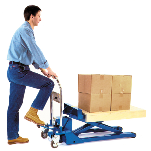 Low Profile Dandy Lift Scissor Lift Table, 37-1/10" L x 19-7/10" W, Steel, 1100 lbs. Capacity Groupe Belzile Dickner