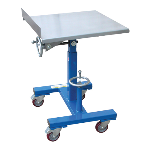 Mobile Tilting Work Table Groupe Belzile Dickner