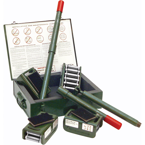 Machine Roller Kit, 3 tons Capacity Groupe Belzile Dickner