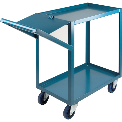 Order Picking Carts, 36" H x 18" W x 46" D, 2 Shelves, 1200 lbs. Capacity Groupe Belzile Dickner