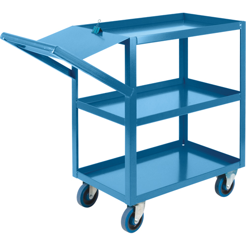 Order Picking Carts, 36" H x 18" W x 46" D, 3 Shelves, 1200 lbs. Capacity Groupe Belzile Dickner
