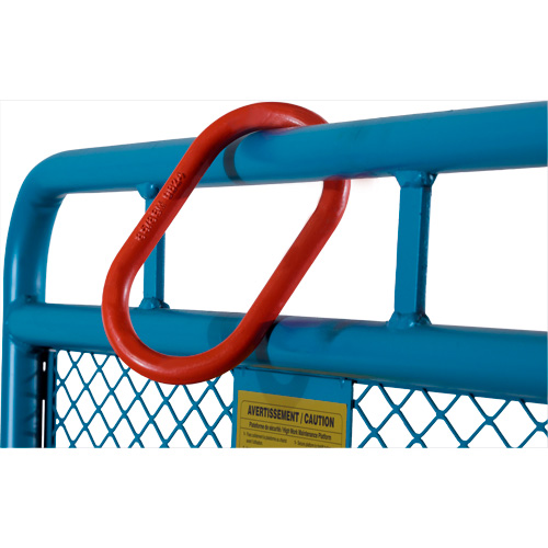 Nacelle &eacute;l&eacute;vatrice pour travail en hauteur, 36" x 36" x 72" h, Capacit&eacute; de 1000 lb, Acier Groupe Belzile Dickner