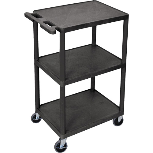 Chariot utilitaire, 3 tiers, 18" x 40" x 24", Capacit&eacute; 400 lb Groupe Belzile Dickner