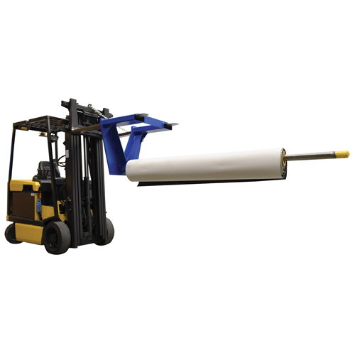 Forklift Carpet Boom, 144-1/2" Length, Fork Mount, 1800 lbs. Capacity Groupe Belzile Dickner