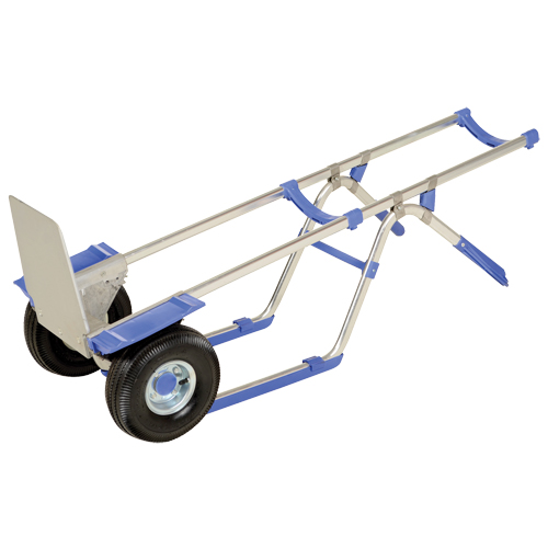 Ergonomic Hand Truck, Combination Handle, Aluminum, 52" Height, 350 lbs. Capacity Groupe Belzile Dickner