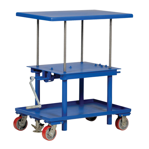 Table &eacute;l&eacute;vatrice hydraulique, 24" lo x 36" la, Acier, Capacit&eacute; 2000 lb Groupe Belzile Dickner