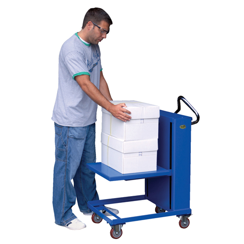 Self Elevating Tables, 20" L x 20" W, Steel, 230 lbs. Capacity Groupe Belzile Dickner