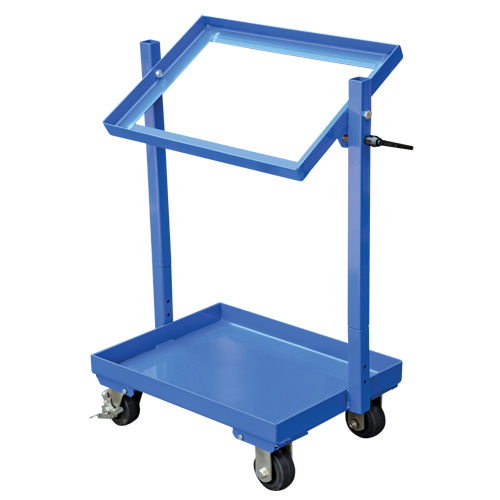 Stock Cart, Steel, 30-11/16" W x 19-1/4" D, 2 Shelves, 200 lbs. Capacity Groupe Belzile Dickner
