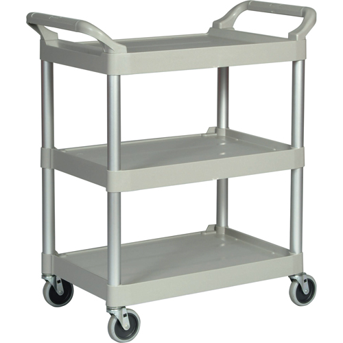 Light-Duty Utility Cart, 3 Tiers, 19" x 38" x 34", 200 lbs. Capacity Groupe Belzile Dickner