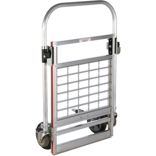 Chariot &agrave; plateforme repliable &agrave; quatre roues, Aluminium, 750 lb, 31" lo x 23-1/4" la, Hauteur 39" Groupe Belzile Dickner