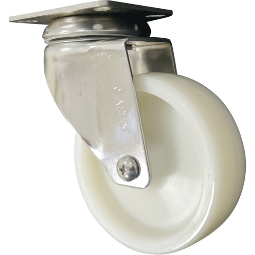 Roulette, Pivotant, 4" (101,6 mm), Nylon, 200 lb (91 kg) Groupe Belzile Dickner