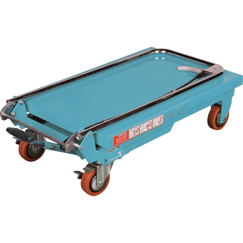 Heavy-Duty Hydraulic Scissor Lift Table, 27-1/2" L x 17-3/4" W, Steel, 330 lbs. Capacity Groupe Belzile Dickner