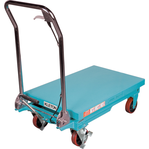 Heavy-Duty Hydraulic Scissor Lift Table, 32" L x 19-3/4" W, Steel, 660 lbs. Capacity Groupe Belzile Dickner
