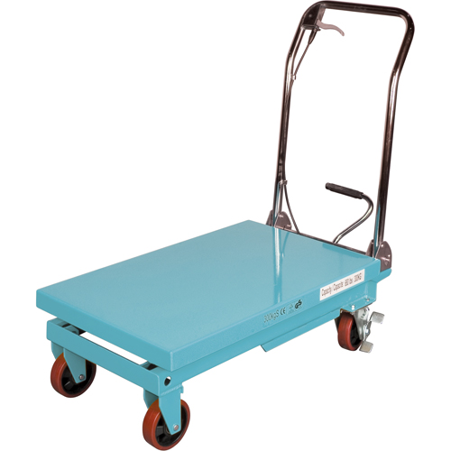 Heavy-Duty Hydraulic Scissor Lift Table, 32" L x 19-3/4" W, Steel, 660 lbs. Capacity Groupe Belzile Dickner