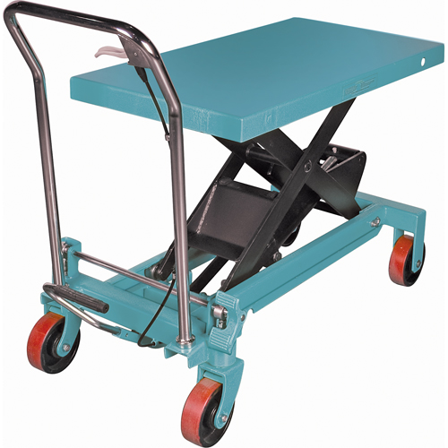 Table &eacute;l&eacute;vatrice robuste &agrave; ciseaux hydraulique, 39-3/8" lo x 20-1/8" la, Acier, Capacit&eacute; 1650 lb Groupe Belzile Dickner