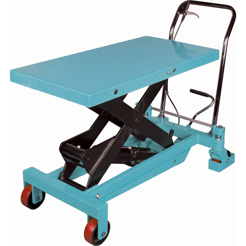 Heavy-Duty Hydraulic Scissor Lift Table, 40" L x 20-1/8" W, Steel, 2200 lbs. Capacity Groupe Belzile Dickner