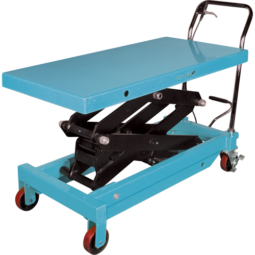 Heavy-Duty Hydraulic Scissor Lift Table, 48" L x 24" W, Steel, 1545 lbs. Capacity Groupe Belzile Dickner