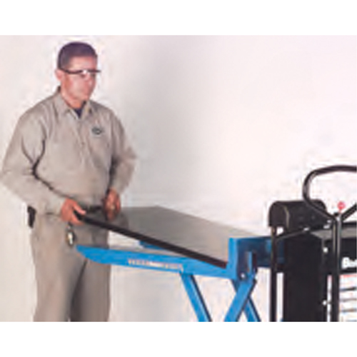 Chariots/tables hydrauliques pour palettes - Tables en option Groupe Belzile Dickner