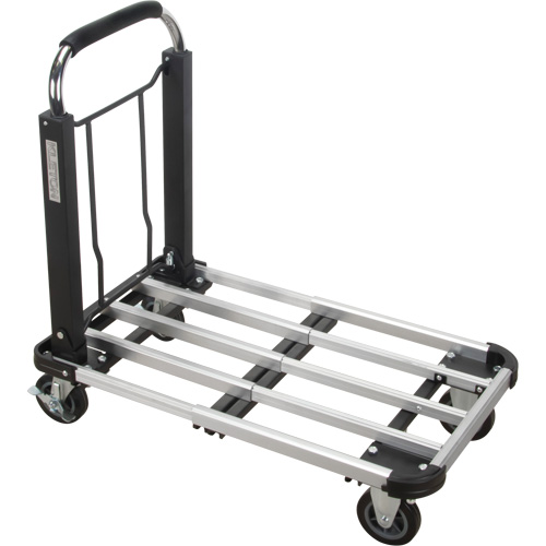 Foldable Platform Trucks, Aluminum, 300 lbs., 28" L x 16" W, 32" High Groupe Belzile Dickner