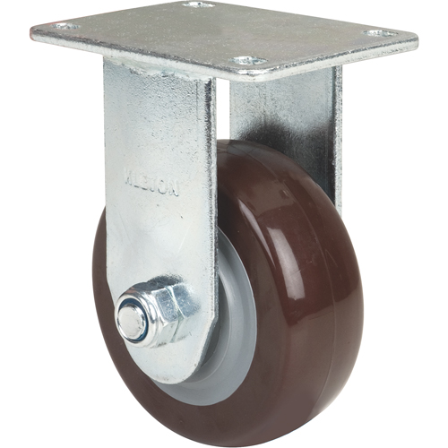 Roulette, Fixe, 4" (101,6 mm), Polyur&eacute;thane, 440 lb (199,58 kg) Groupe Belzile Dickner