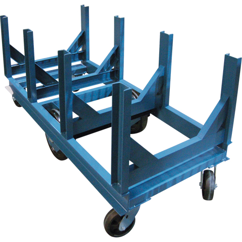 Bar Cradle Truck, 60" L x 28" W x 29" H, 5000 lbs. Capacity, Phenolic Wheels Groupe Belzile Dickner
