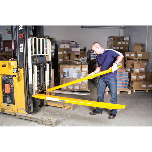 Fork Extensions, 72" L x 5" W, For Fork Width of 4" Groupe Belzile Dickner