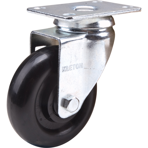 Caster, Swivel, 4" (101.6 mm), Polyolefin, 250 lbs. (113 kg.) Groupe Belzile Dickner