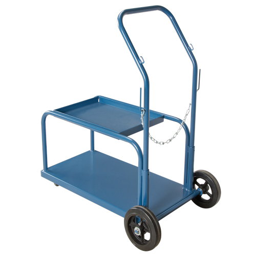 Mini-MIG Welding Cart, Rubber Wheels, 18" W x 36" L Base, 1000 lbs. Groupe Belzile Dickner