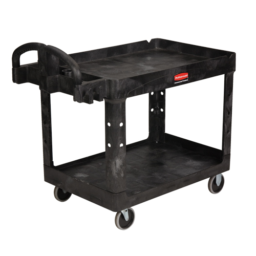 Heavy Duty Utility Cart - 4520-88, 2 Tiers, 25-1/4" x 39" x 44", 500 lbs. Capacity Groupe Belzile Dickner