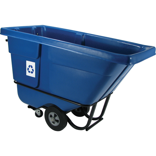 Tilt Truck, Polyethylene, 1/2 cu. yd., 850 lbs. Load Capacity Groupe Belzile Dickner