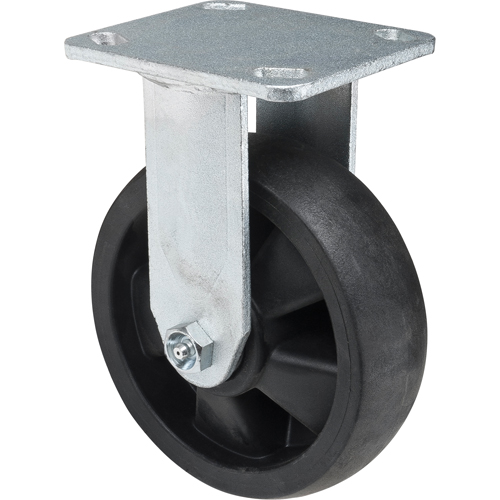 Hi-Temp Caster, Rigid, 6" (152.4 mm), Nylon, 880 lbs. (399 kg.) Groupe Belzile Dickner