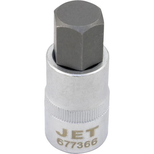 Douille &agrave; embout, Hexagonale, 12 mm x 2" lo, Prise 1/2" Groupe Belzile Dickner