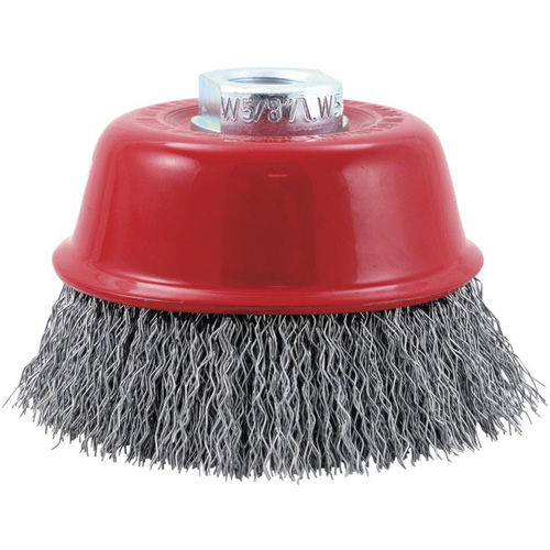 Crimped Wire Cup Brush Groupe Belzile Dickner