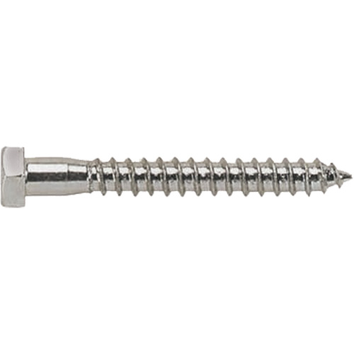 Lag Screw, 3/8" x 3" L, Plain Groupe Belzile Dickner