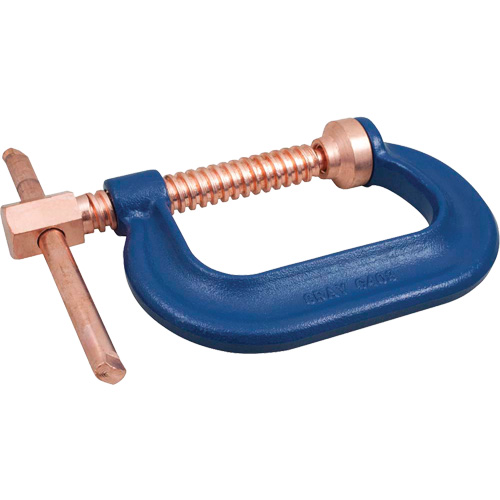 Heavy-Duty Forged C-Clamp, 10" (254 mm) Capacity, 5" (127 mm) Throat Depth Groupe Belzile Dickner