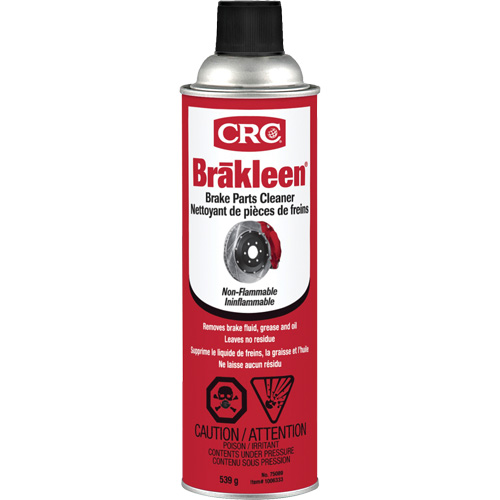 Brakleen&reg; Brake Parts Cleaner, Aerosol Can Groupe Belzile Dickner