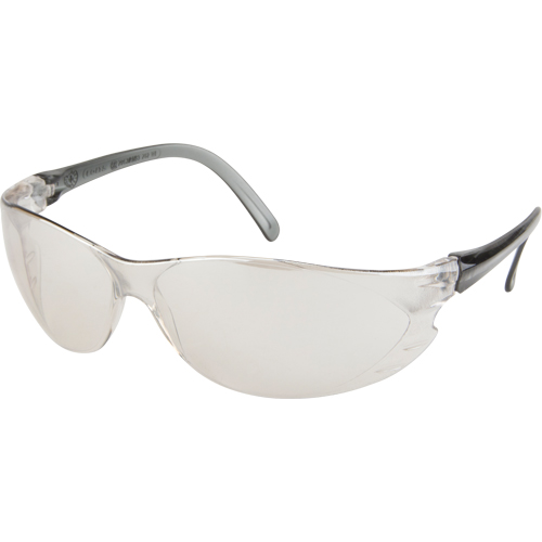 Twister Series Safety Glasses, Indoor/Outdoor Mirror Lens, Anti-Scratch, ANSI Z87+/Meets/Exceeds CSA Z94.3 Groupe Belzile Dickner