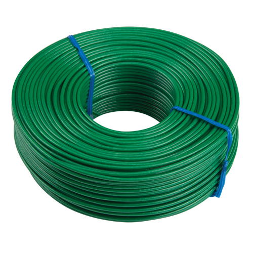 Fil d'attache pour barres d'armature, Enduit PVC vert, Cal. 16, 3,125 lb /bobine Groupe Belzile Dickner
