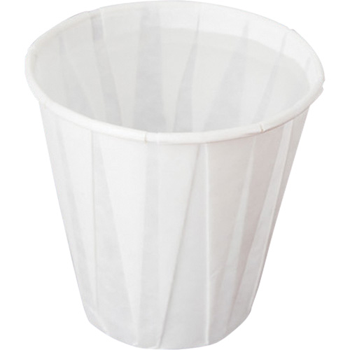 Gobelet pliss&eacute;, Papier, 5 oz, Blanc Groupe Belzile Dickner