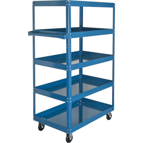Chariots &agrave; tablette, 5 Tiers, 18" la x 61" h x 30" p, Capacit&eacute; 900 lb Groupe Belzile Dickner