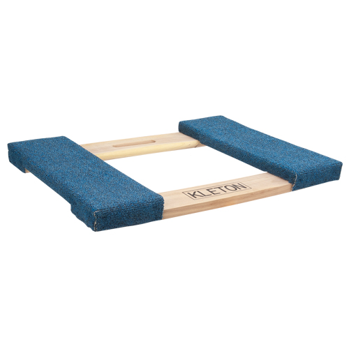 Cadre de socle roulant en bois dur &agrave; bouts avec tapis, Cadre en Bois, 18" la x 24" lo, Capacit&eacute; 900 lb Groupe Belzile Dickner