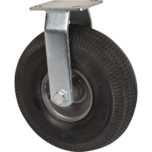 Heavy-Duty Platform Truck - Replacement Casters, Rigid, 10" (254 mm), Pneumatic, 400 lbs. (181 kg.) Groupe Belzile Dickner