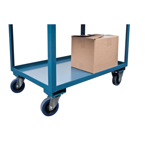 Chariots de service &agrave; bordure profonde, 2 Tiers, 24" la x 47" h x 36" p, Capacit&eacute; 1200 lb Groupe Belzile Dickner