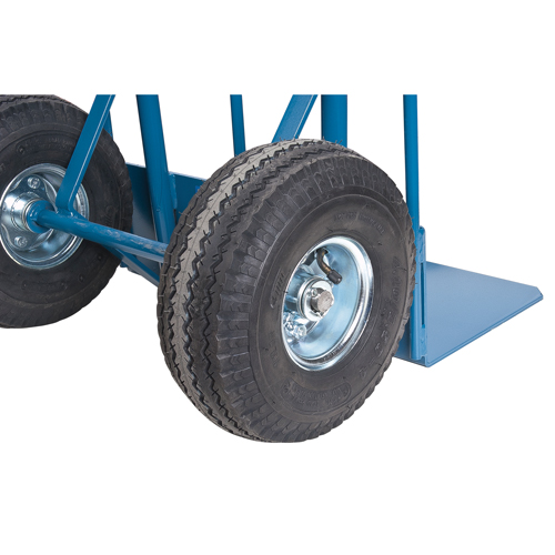 Load Retention Hand Truck, Dual Handle, Steel, 53" Height, 600 lbs. Capacity Groupe Belzile Dickner