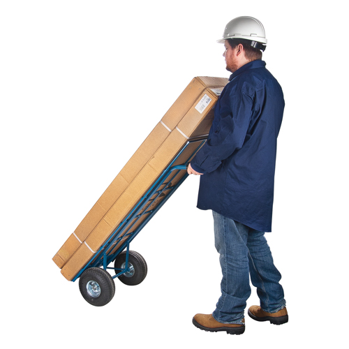 Load Retention Hand Truck, Dual Handle, Steel, 53" Height, 600 lbs. Capacity Groupe Belzile Dickner