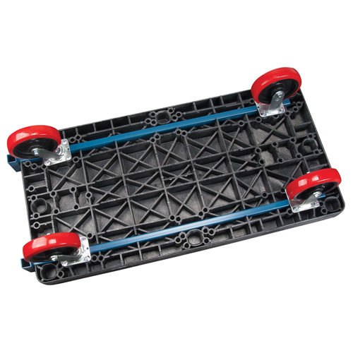 Plastic Platform Truck, 48" L x 24" W, 2500 lbs. Cap., Polyurethane Wheels Groupe Belzile Dickner