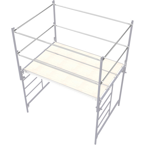 Scaffolding Accessories - Guard Rail, Guard Rail, 2" W x 48" H Groupe Belzile Dickner