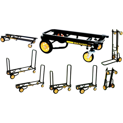 Transporteur d'&eacute;quipement 8 en 1 RockNRoller Multi-Cart, petit, Acier, Capacit&eacute; 350 lb Groupe Belzile Dickner